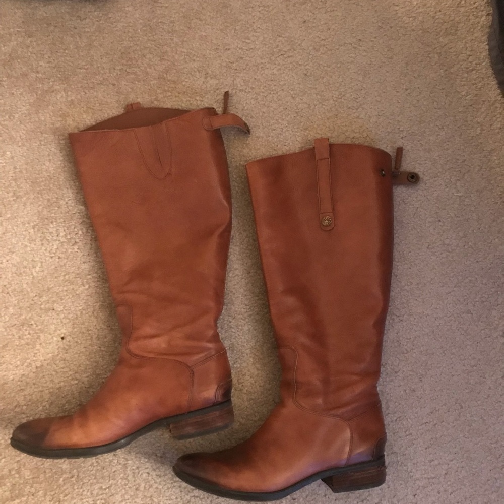 Sam Edelman wife calf Penny Lane boots